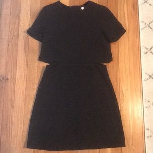 Top shop side cutout LBD!!! NWOT
